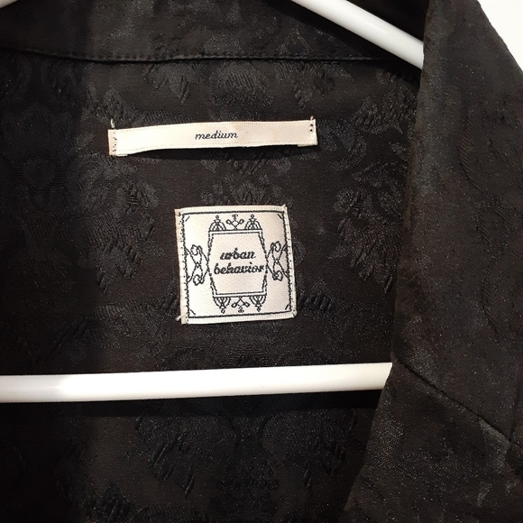 Retro Y2K Urban Behavior Tapestry Style 3/4 Sleeve  Blazer - Picture 8 of 10